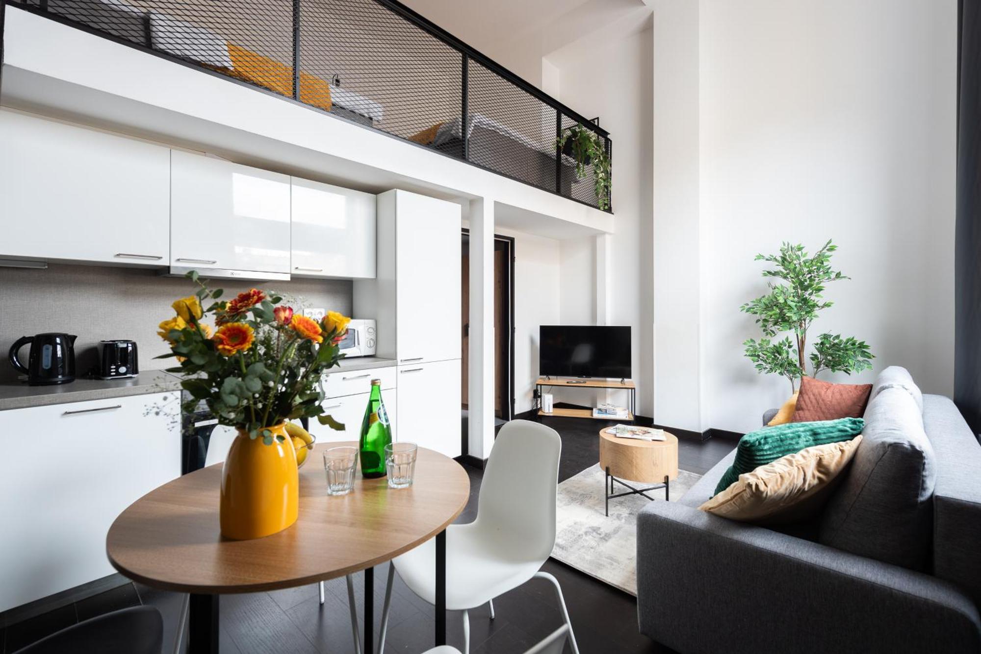 Appartement Loft Spacious In *